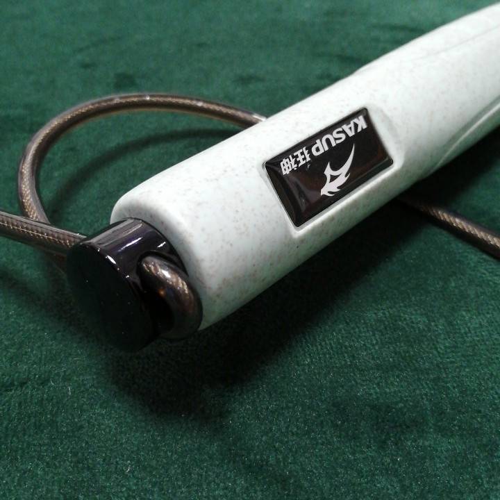 狂神跳绳倒计时60秒跳绳狂神中考训练钢丝绳电子计数跳绳48mm3米狂神