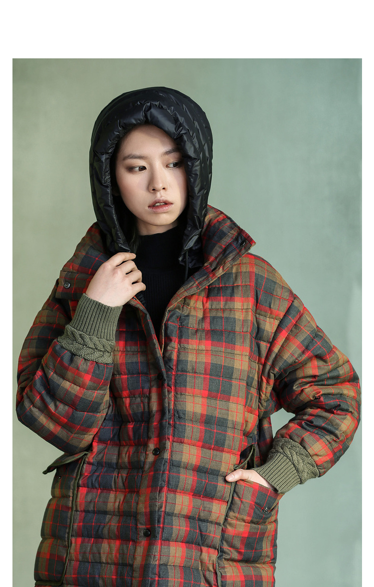 【原创设计】donoratico/达衣岩2020冬羽绒服(梦见旧时光) 卡门红 l