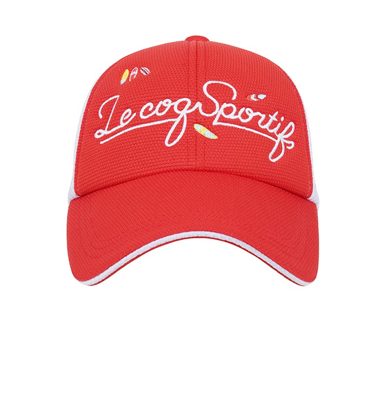 乐卡克(le coq sportif)高尔夫球帽女士春夏时尚运动遮阳帽高尔夫女帽