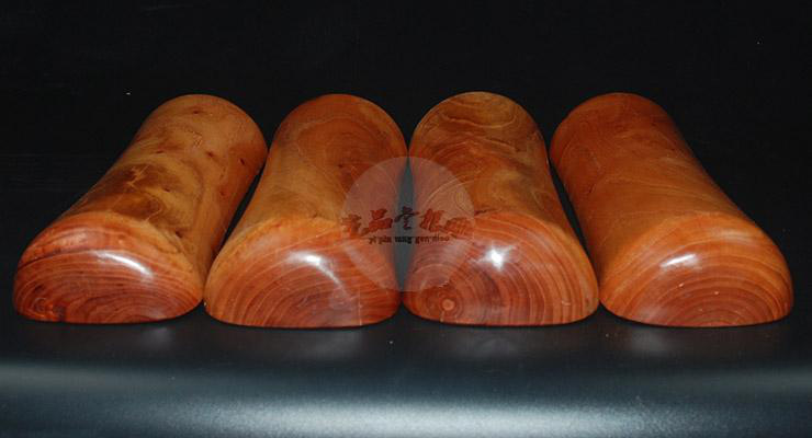 红香椿木枕 木头枕颈椎 物理托起颈椎骨的枕头 椿芽木硬木头枕头 红色