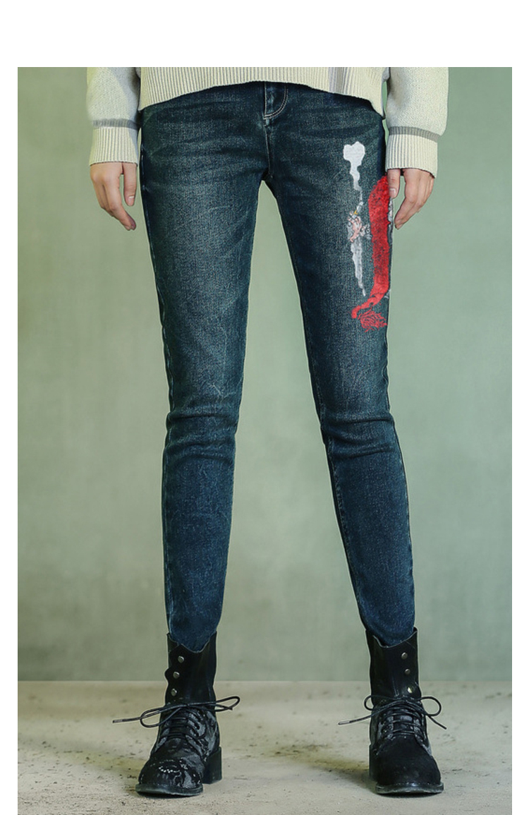 donoratico达衣岩 2020冬 牛仔裤 (嬉皮爷爷之一 ) 依旧蓝 s