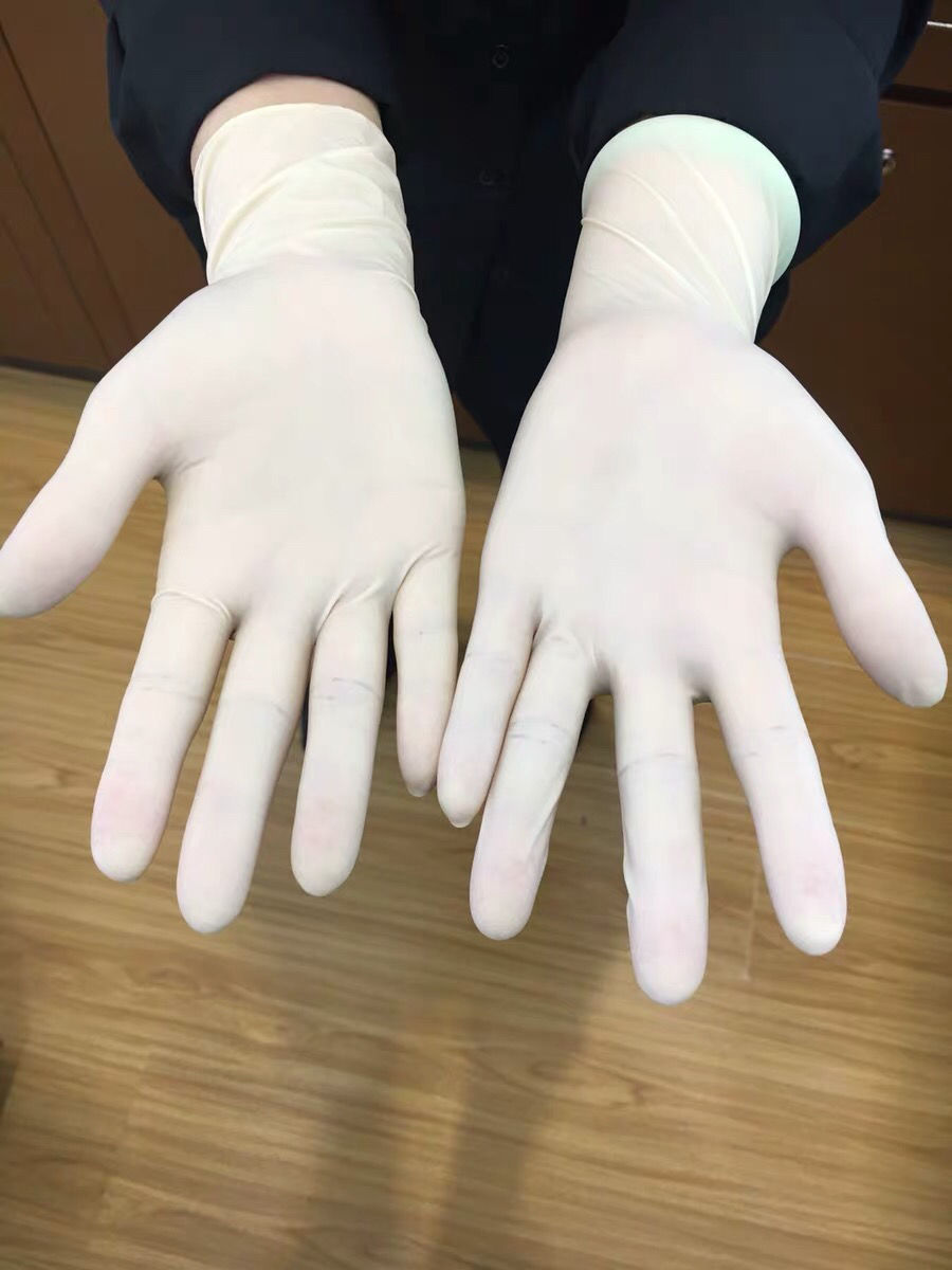 一次性丁晴手套乳胶橡胶食品加厚家务机械维修防水油手套长女批发丁晴