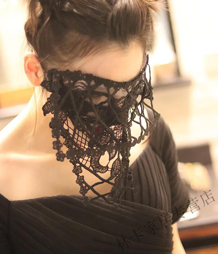 蕾丝sm眼罩半脸情趣面具假面女凰威尼斯名媛面纱私人派对网红直播舞会