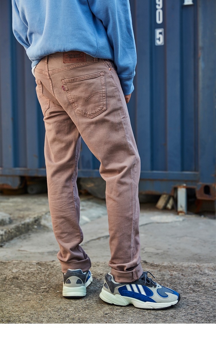 levis李维斯 2020秋季新款 男士502经典锥型牛仔裤29507-0885 雾霾粉