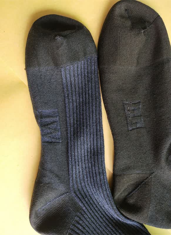 浪莎 男军袜冬袜夏袜藏青黑色19作训袜子运动子麻棉透气耐磨吸汗 藏青