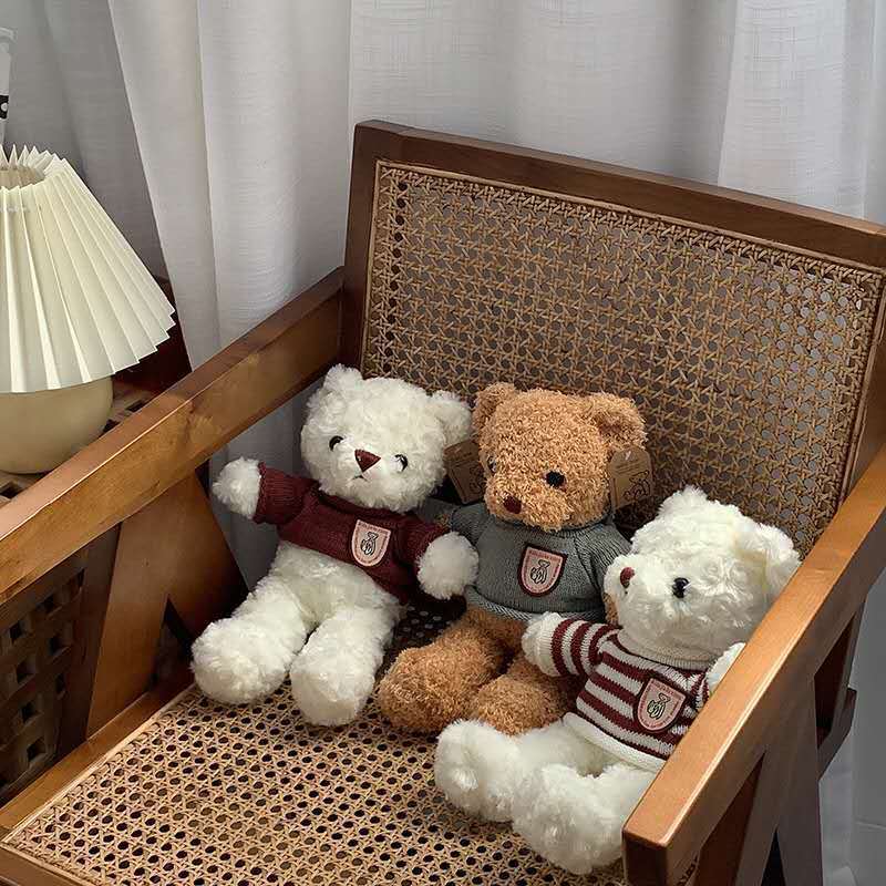 更多参数>>卡通角色:teddy bear/泰迪熊玩偶种类:公仔尺寸:21-30cm