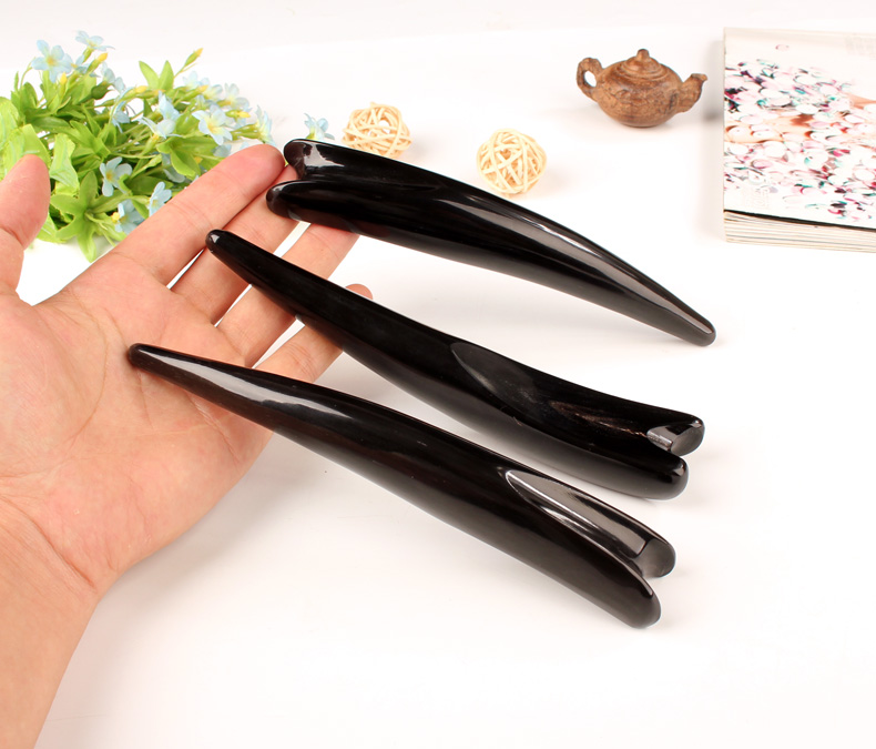 牧韵正宗牛角按摩棒颈椎按摩按压点穴位敲胆经通淋巴经络拨筋棒多功能