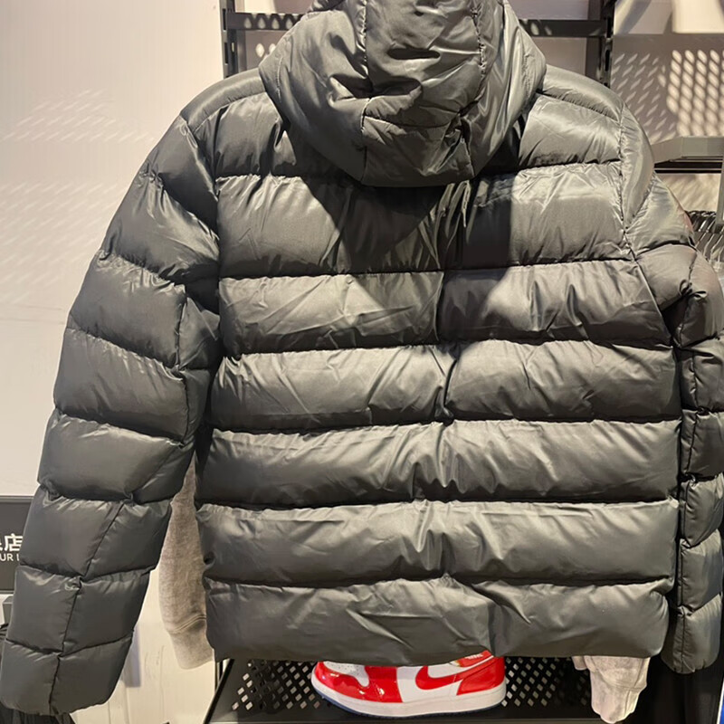 耐克(nike) 男子jordan aj飞人棉衣宽松保暖防风休闲连帽夹克棉服外套