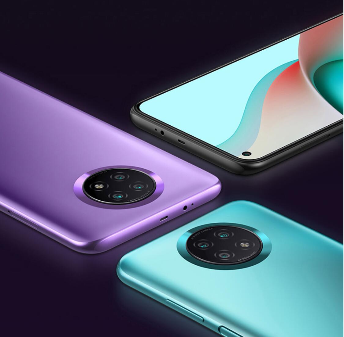 小米红米note95g全网通手机流影紫8g128g