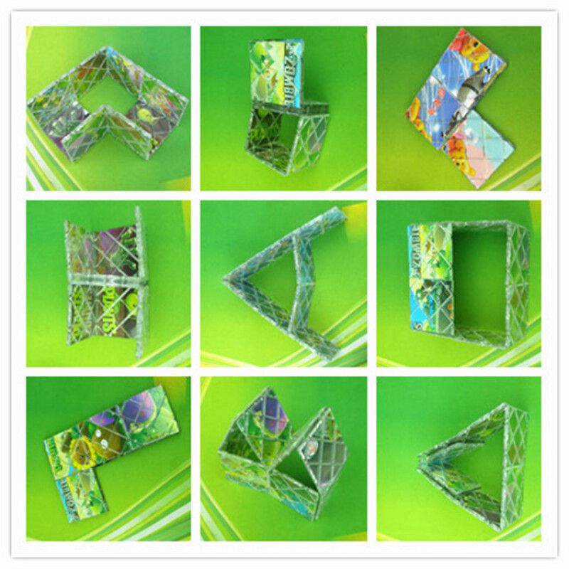 魔板八片魔板大百变魔板玩具8片魔板磁力积木解压网红巴拉巴拉小魔仙