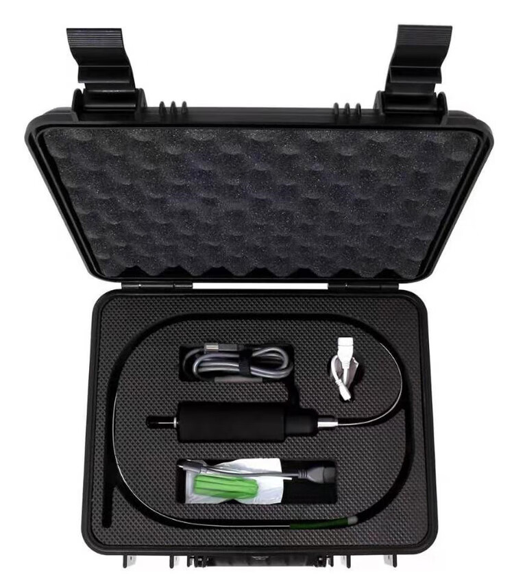 内窥镜可转向双向工业内窥镜高清摄像头可转向旋转管道