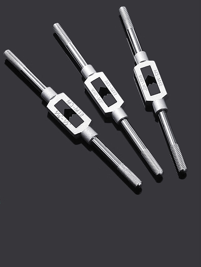 手动丝锥扳手丝攻扳手丝锥绞手铰手适用于(m1-m20)丝攻工具 红色丝锥