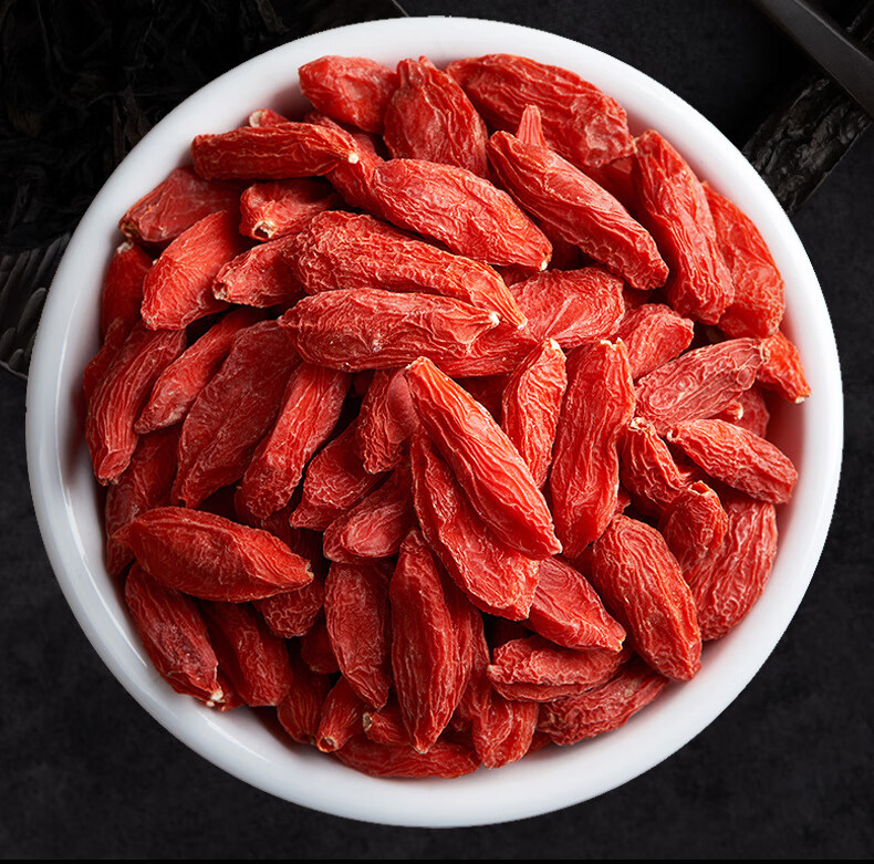 红枸杞500g木制枸杞礼盒装中宁枸杞子宁夏枸杞子大果礼盒过年过节送礼