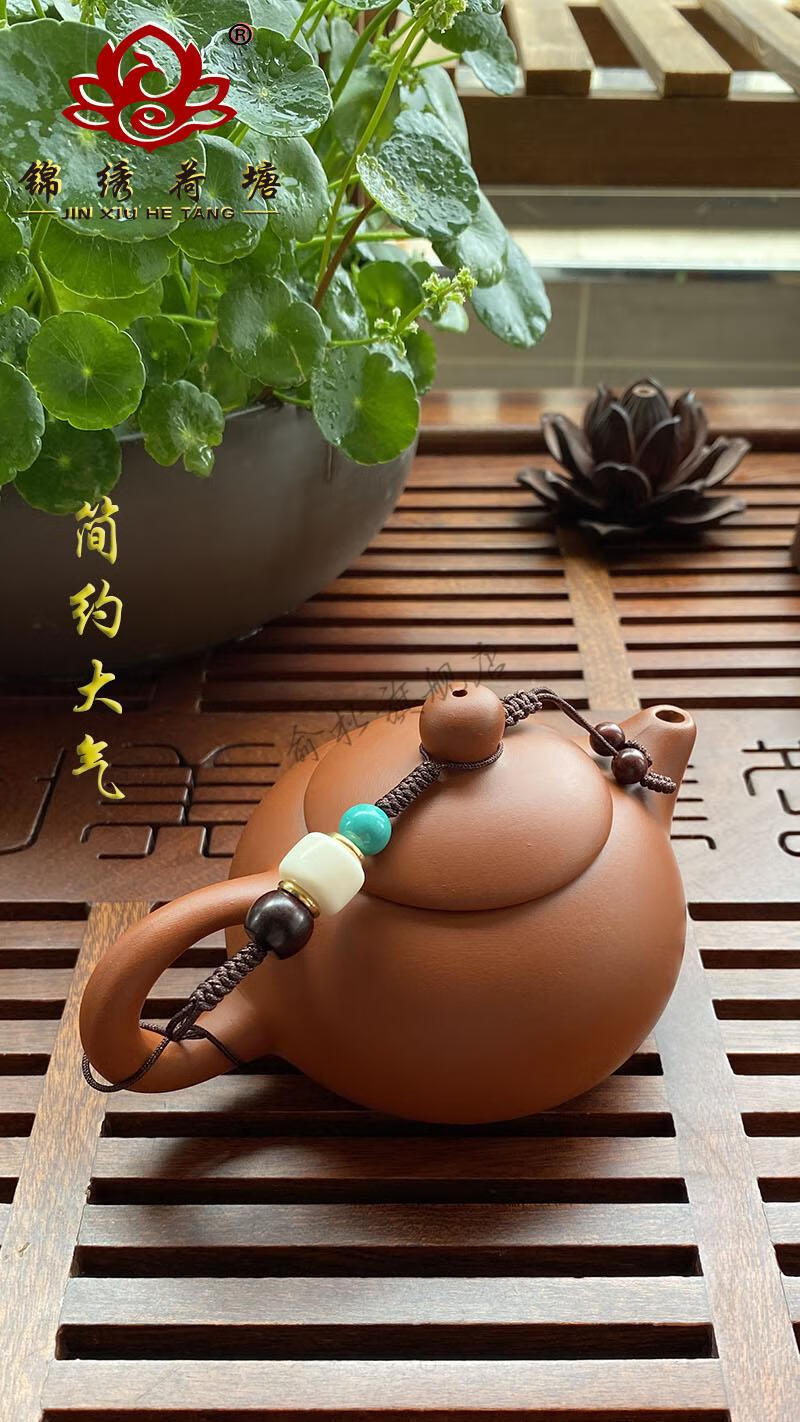 新款茶壶手把红绳原创手工编织功夫茶壶绳子紫砂壶盖茶壶系茶杯绑壶绳