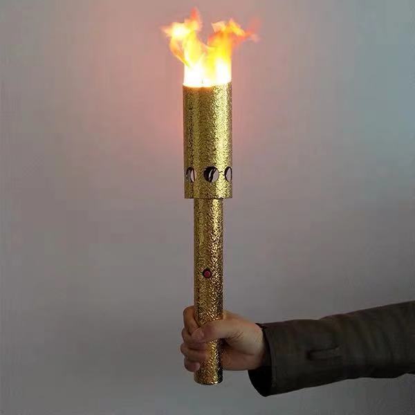 定制电子火炬运动会火炬奥运火炬火炬盆庆典火炬道具火炬火盆锥形红色