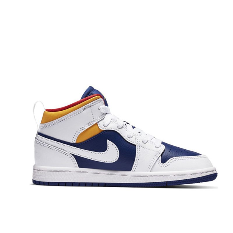 air jordan 1 low aj1 (ps)休闲运动童鞋 640734-870 橘黄白 13