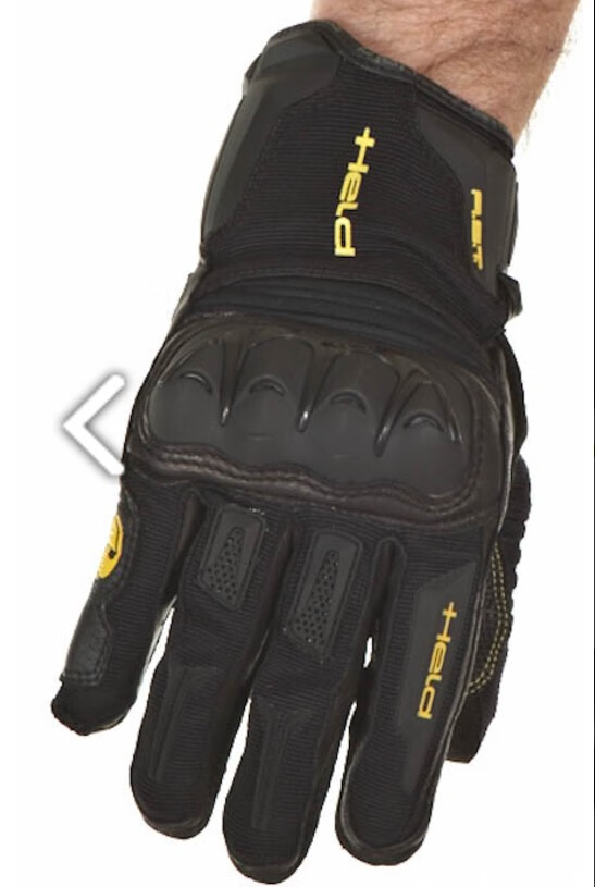 海德held萨比亚宝马水鸟adv拉力越野袋鼠皮透气夏季t厂涂泰克手套灰红