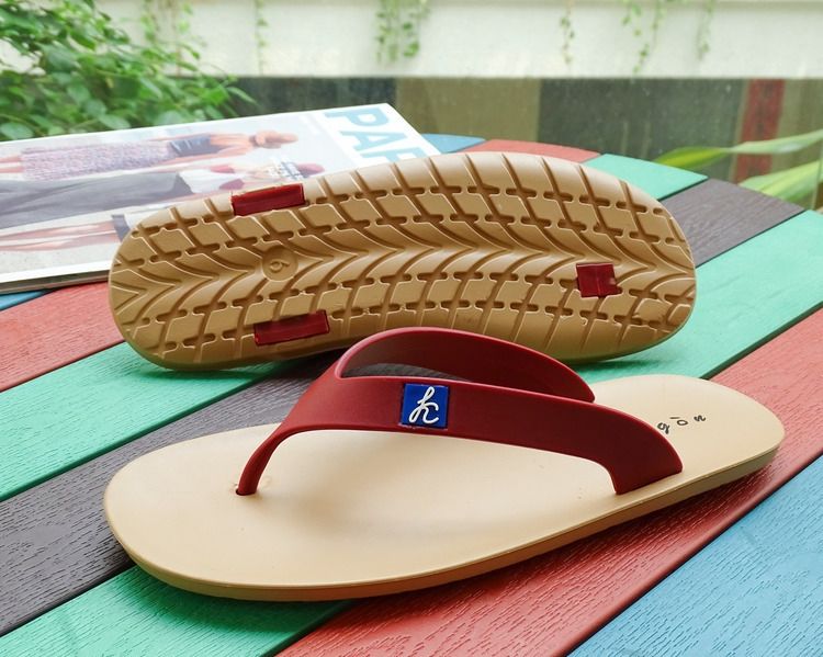 【24小时发货】越南人字拖男夏季橡胶乳胶旅游夹脚防滑情侣凉拖鞋 黄