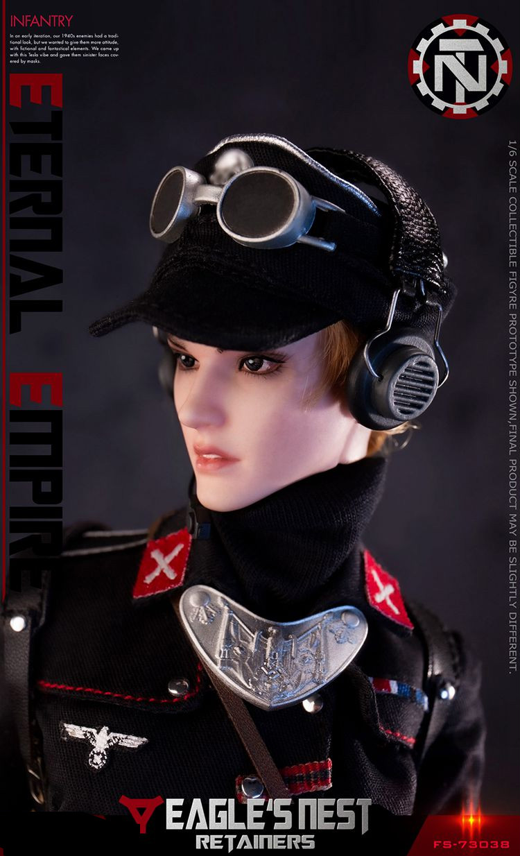 二战女将帅兵人鹰巢近卫军1/6兵人模型玛蒂娜女兵人可动 现货fs73038