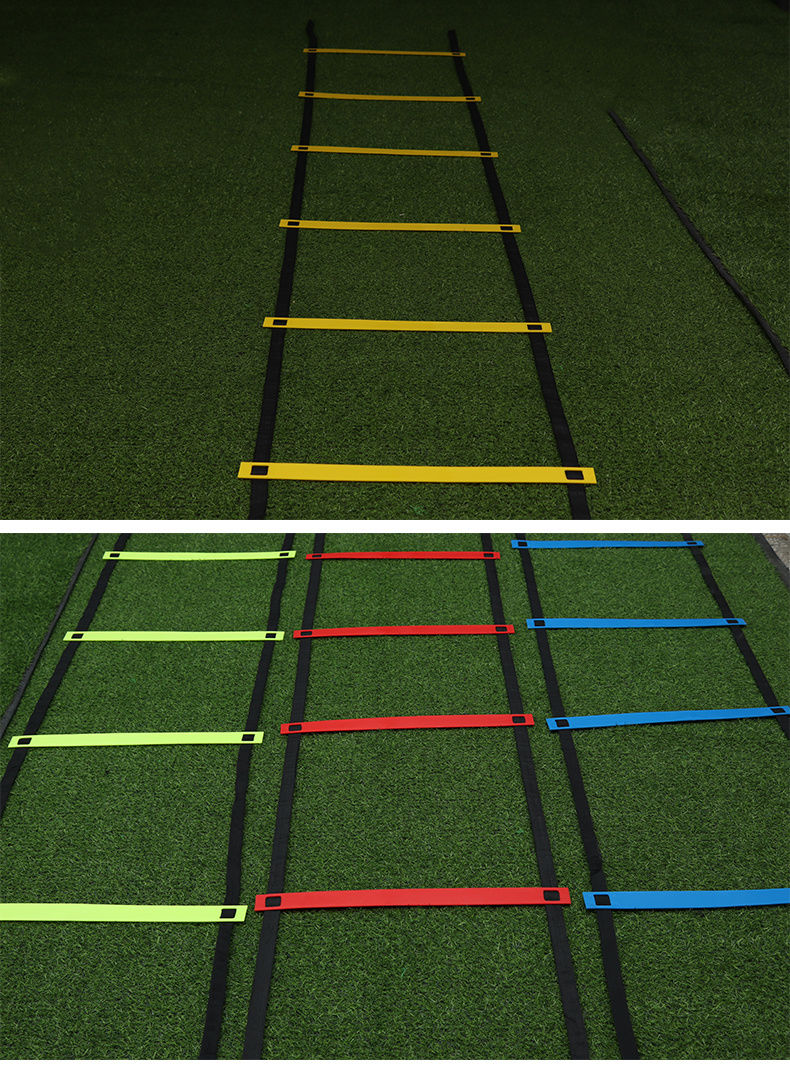 足球训练敏捷梯敏捷梯地贴绳梯训练梯儿童软梯健身体能步篮球足球