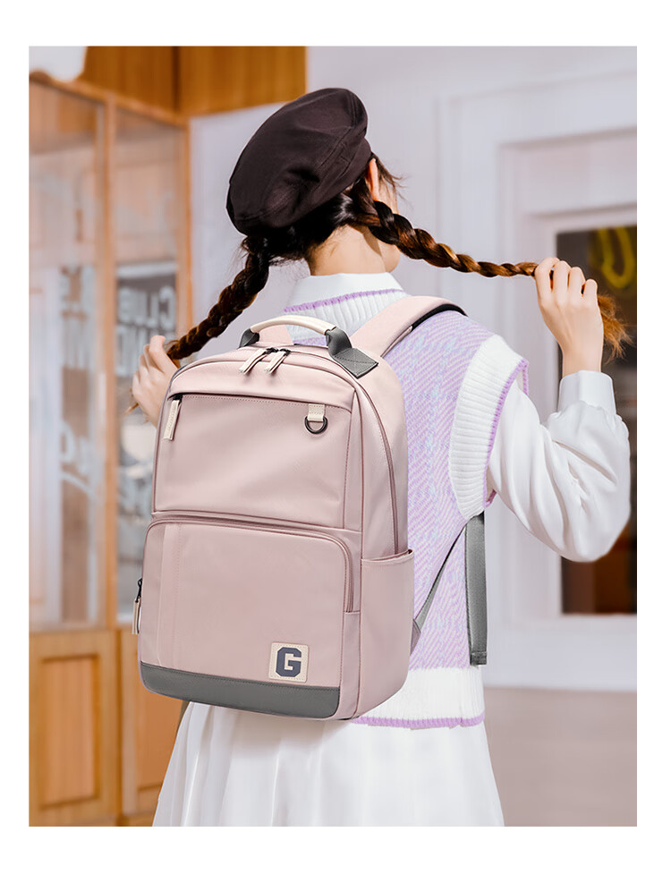 GOLF Backpack for Middle School, High School And College Students, Men's And Women's Shoulder Bag, 15.6-Inch Laptop Bag 32
