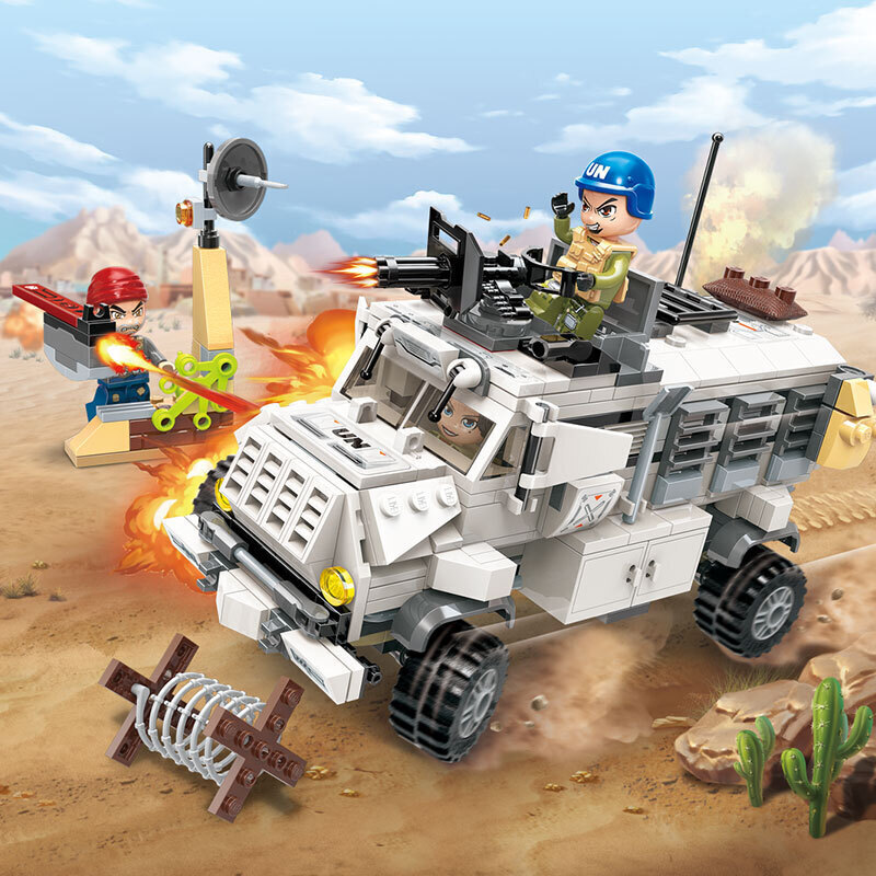 启蒙乐高积木男孩军事航母模型大型军舰儿童拼装玩具船拼图航空母舰6