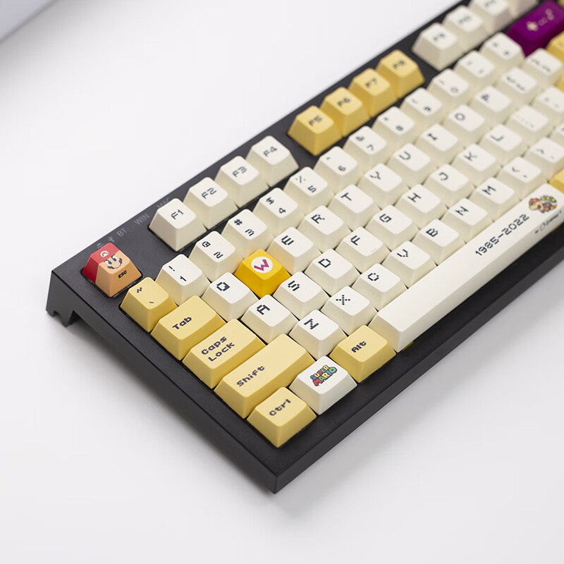 琦莎麻将音键盘 kw75客制化键盘套件gasket结构热拔插75%配列三模rgb
