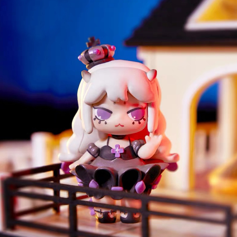 迷你世界盲盒宇宙少女团系列一套九个含隐藏确认款少女心摆件自营礼物