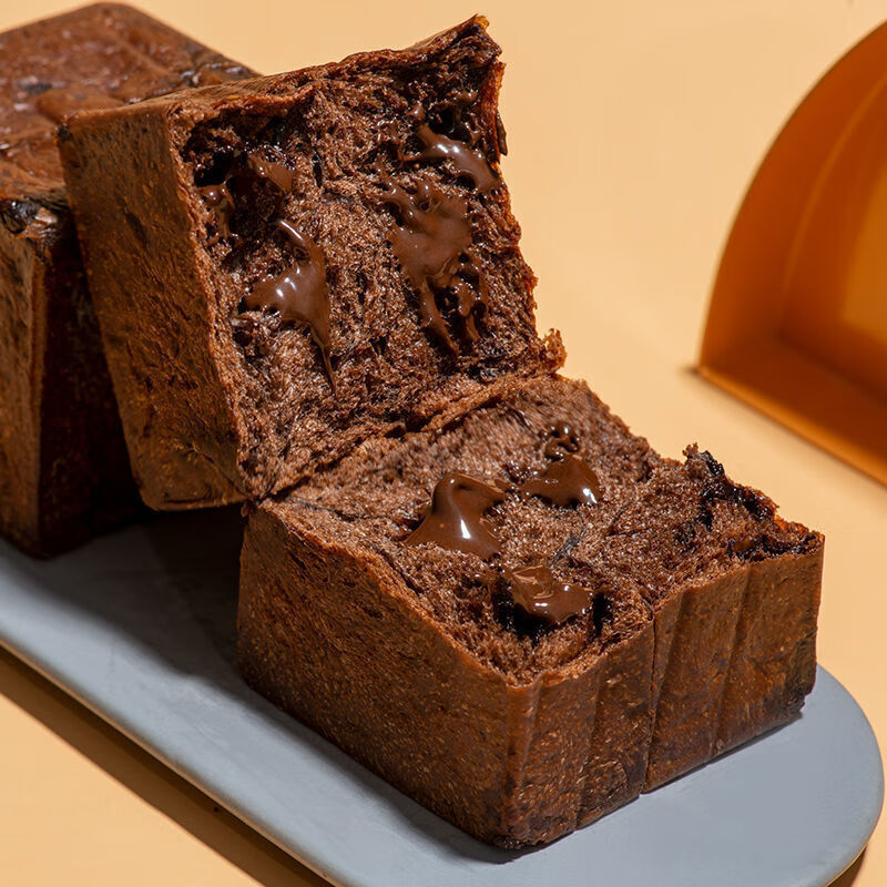 喵叔手工爆浆流心巧克力夹心吐司手撕面包早餐网红零食魔方欧包爆浆