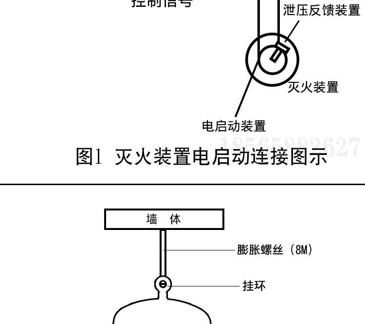 迈多多智能吊顶悬挂式干粉灭火器宫灯笼468kg自爆动感温灭火消防球