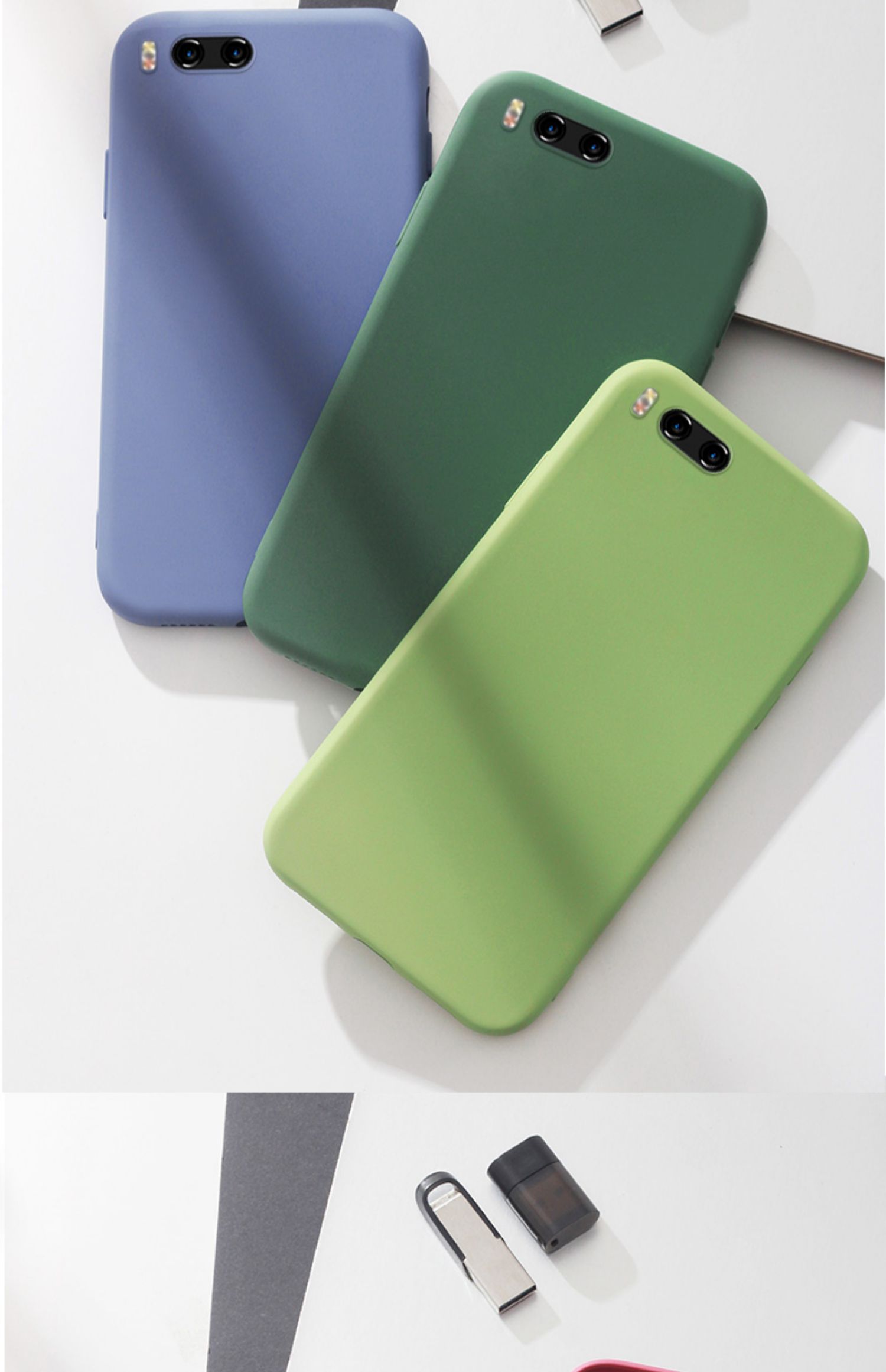 丁科小米6手机壳液态硅胶小米6x保护套全包防摔男女款mi6米六软潮牌全