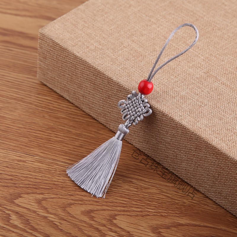 7号线编织小巧迷你中国结流苏穗子挂件吊须书签饰品吊穗工艺吊坠七夕