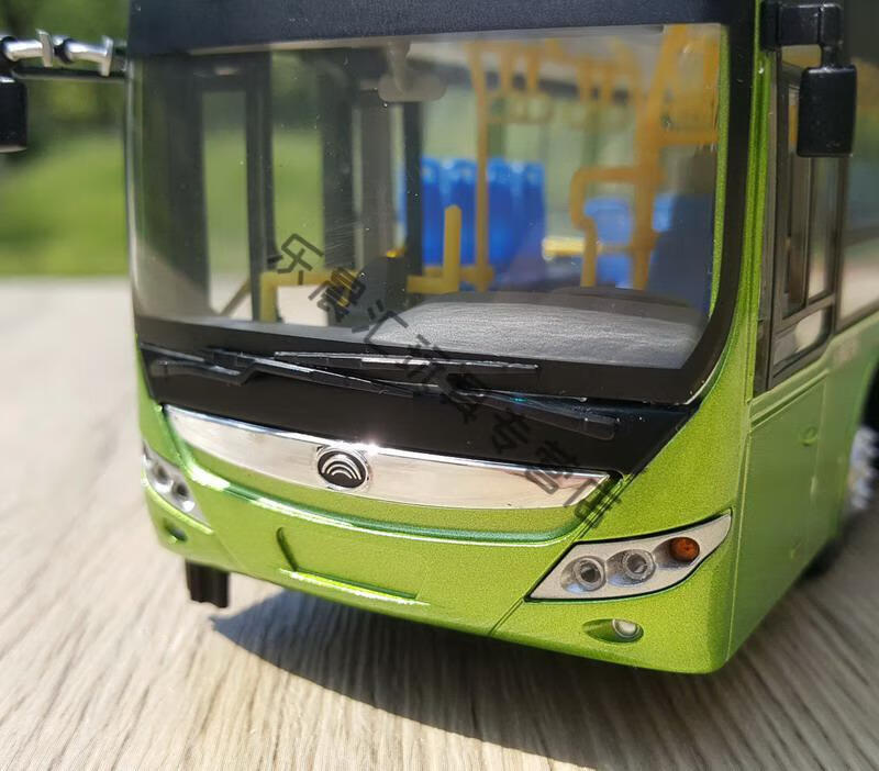 宇通客车 yutong 纯电动客车 e12 合金巴士模型 车模1:42 宇通e12纯