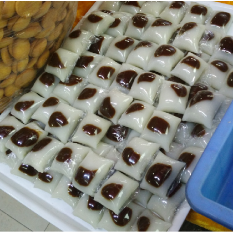 糯米凉糍粑500克白米团子糯米糕团凉糕湖北荆州特产桂花