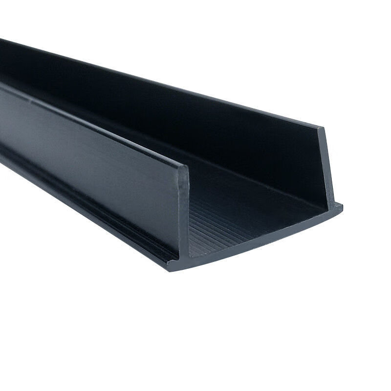 滴水线条外墙檐线下口分隔条塑料分割建筑抹灰粉刷分格加强条 黑色
