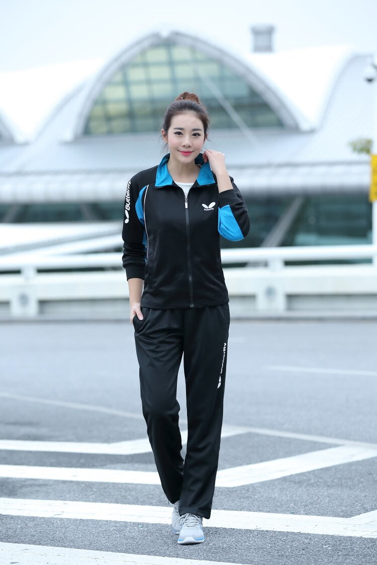 京选好物乒乓球服套装秋冬季装男女长袖比赛训练运动服儿童款速干透气