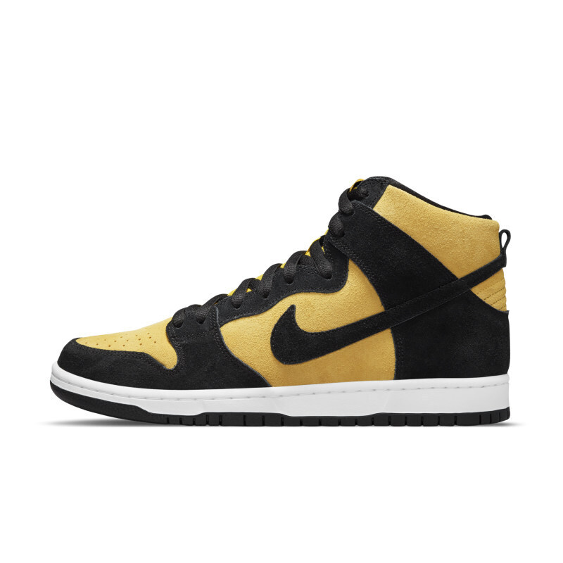 nike耐克官方舰店休闲鞋男鞋女鞋sb dunk high pro黑黄高帮时尚轻便
