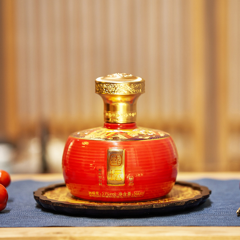 贵州茅台镇国坛善行53度酱香型白酒收藏送礼宴请婚宴酒水500ml单瓶