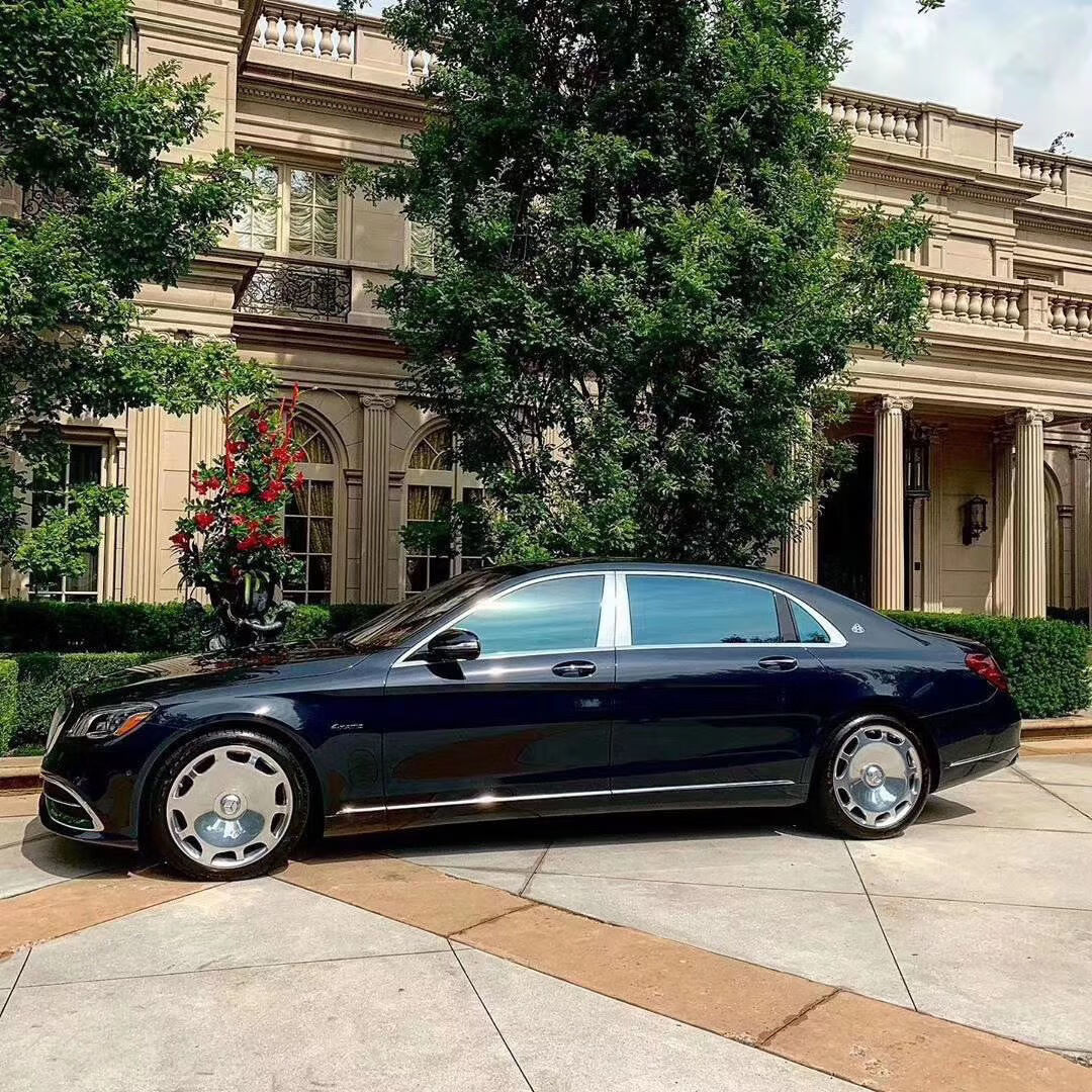 【618活动】17寸奔驰680迈巴赫原厂轮毂大饼威霆260锻造200改装皇冠