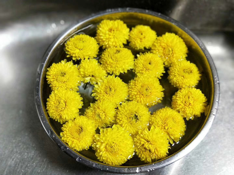 明月山皇菊 明月情温汤含硒皇菊菊花礼盒 宜春明月山特产富硒花茶 一