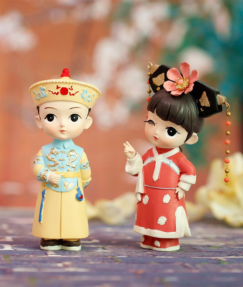 甄嬛传盲盒可爱少女心宫廷古风清宫格格传盲盒公仔摆件创意女孩生日