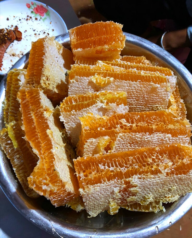 土蜂蜜农家纯正木桶百花蜜野生悬崖蜜秦岭大别山结晶蜜蜜森林蜜1瓶