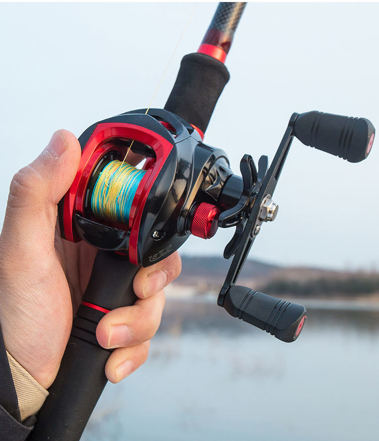 伸缩路亚竿套装水滴轮全套超轻便携振出式超硬远投竿碳素海竿抛竿枪柄