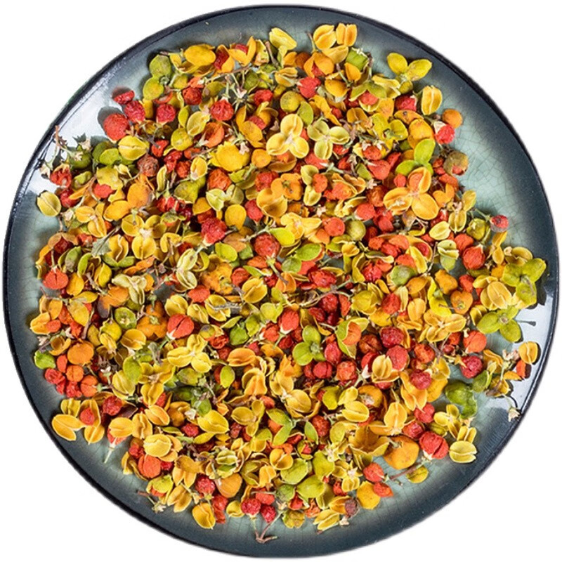 正宗野生合欢花干花500g特级中药材 天然合欢花籽合欢花颗粒睡眠茶