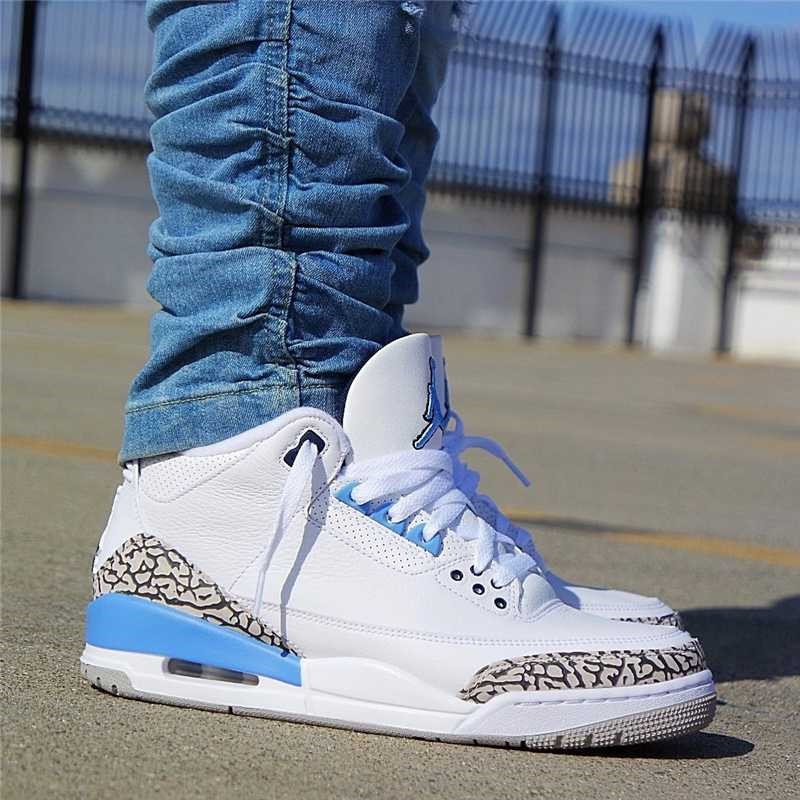 nike耐克男鞋airjordan3aj3休闲运动舒适男鞋减震篮球鞋av6683200卡其