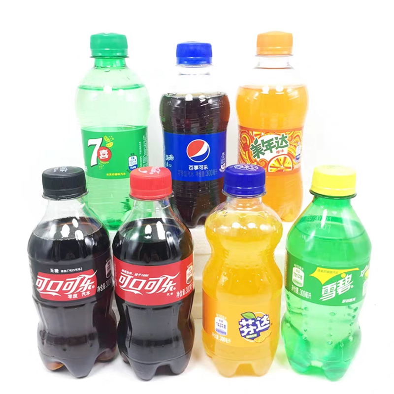 雪碧迷你组合装整箱小瓶美年达芬达橙味可乐零度无有糖碳酸饮料45300