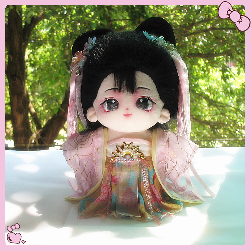 棉花娃娃古装衣服 无属性20/15厘米棉花娃娃古风衣服古装娃衣套装女