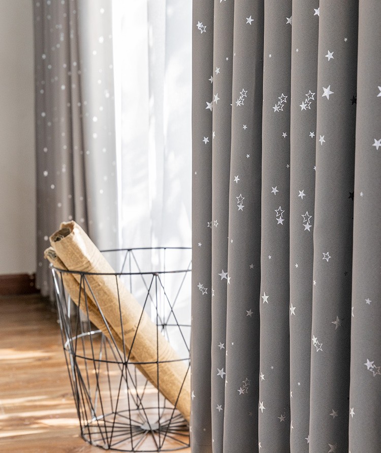 fancy queen 遮光帘 全遮光隔热防晒挡风 定制牛津布涂银窗帘成品遮阳