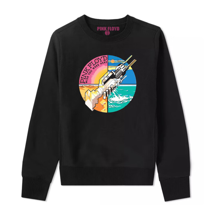 睿顺鑫 高端品质平克弗洛伊德pink floyd卫衣男士连帽宽松欧美风帽衫