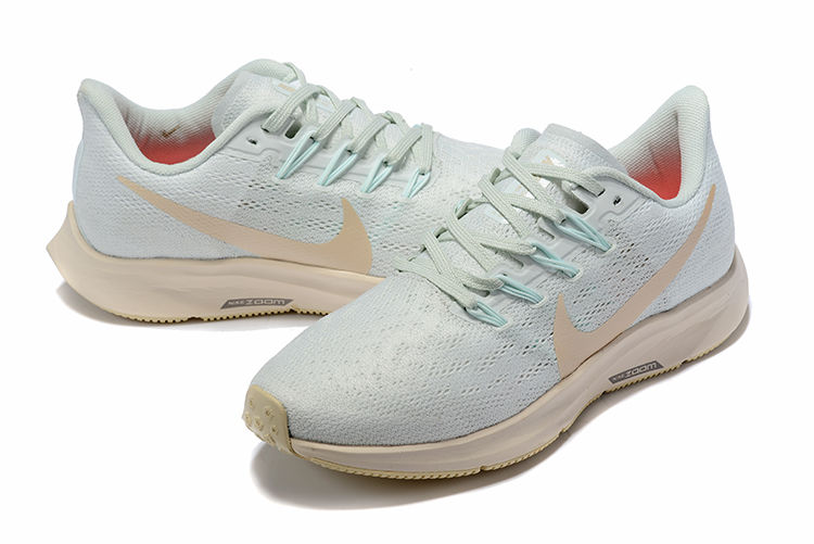 登月zoom pegasus 36代内含全气垫运动跑步鞋 白黑七彩 40